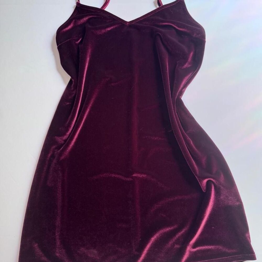 Hollister-co Women's Burgundy Dress